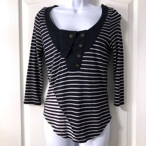 Anthropologie Pilcro and the Letterpress Top Small